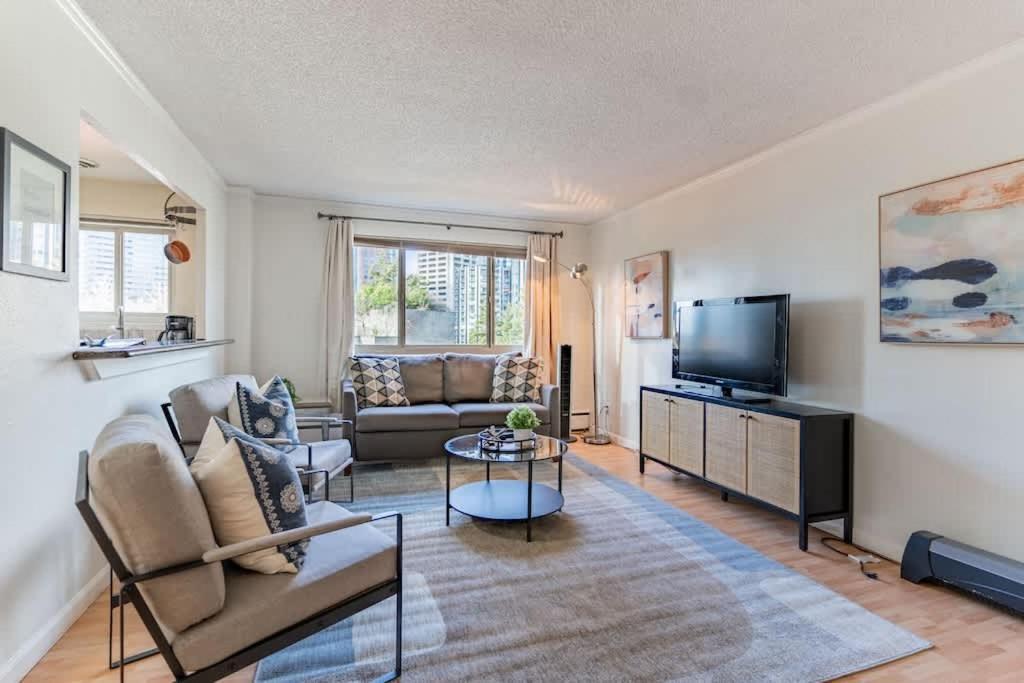 Vibrant Downtown, King Bed, Work Desk & Kitchen Villa Seattle Exterior foto